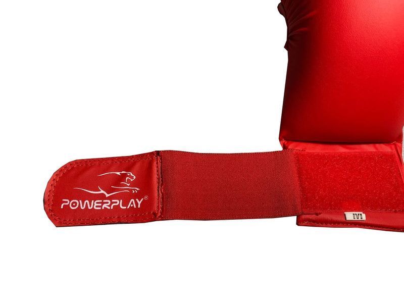 Рукавички для карате PowerPlay 3027 червоні L PP_3027_L_Red фото