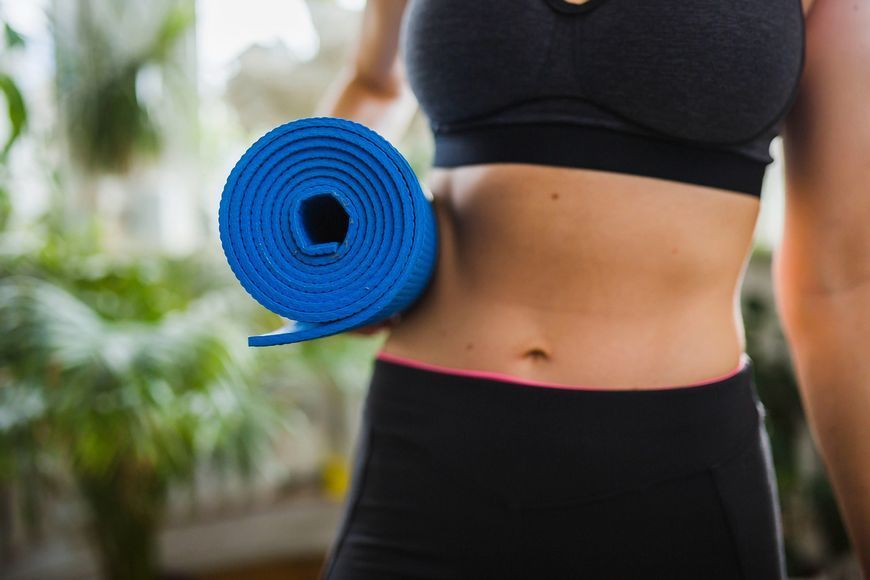 Килимок для йоги та фітнесу Power System PS-4014 Fitness-Yoga Mat Blue PS-4014_Blue фото