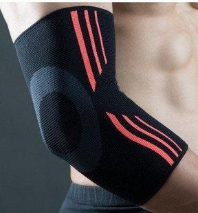 Налокітники спортивні Power System Elbow Support Evo PS-6020 BlackOrange M PS-6020_M_Black-Orange фото