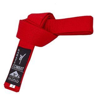 Пояс для кімоно MATSA MA-0040 Червоний 230 см 0040-red-230 фото