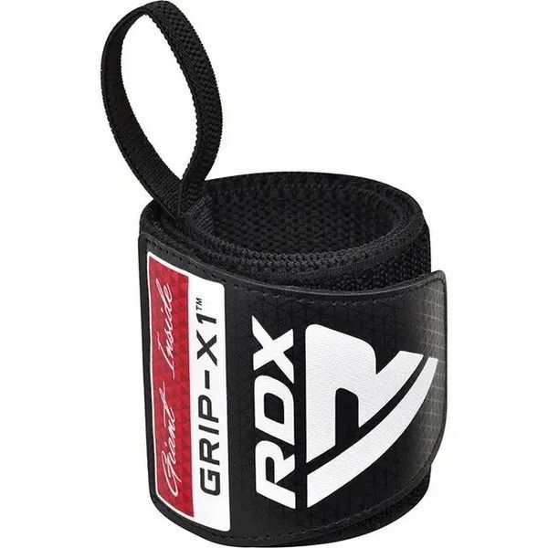 Бинти для зап'ясть (кистьові бинти) RDX GYM WRIST WRAP R11 BLACK/WHITE WAH-WR11BW фото