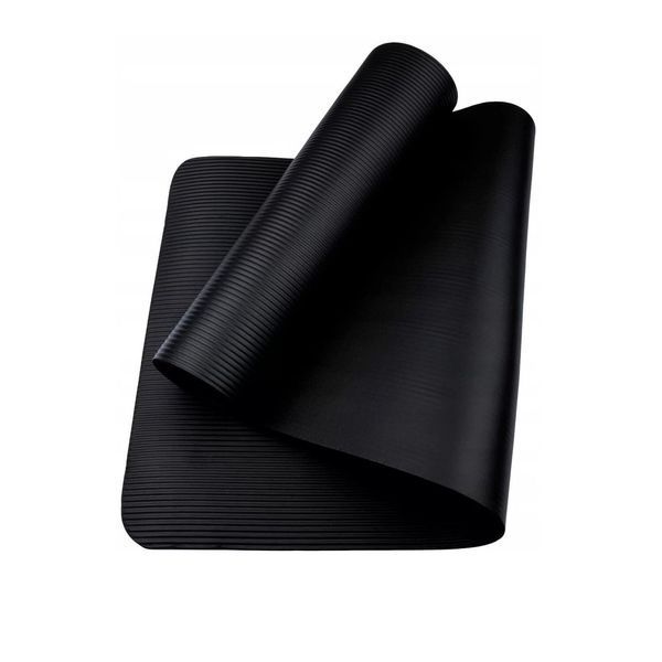 Килимок для йоги та фітнесу Power System PS-4017 Fitness-Yoga Mat Black PS-4017_Black фото