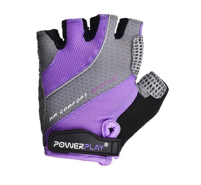 Велорукавички PowerPlay 5023 A Фіолетові XS 5023A_XS_Purple_Lady фото