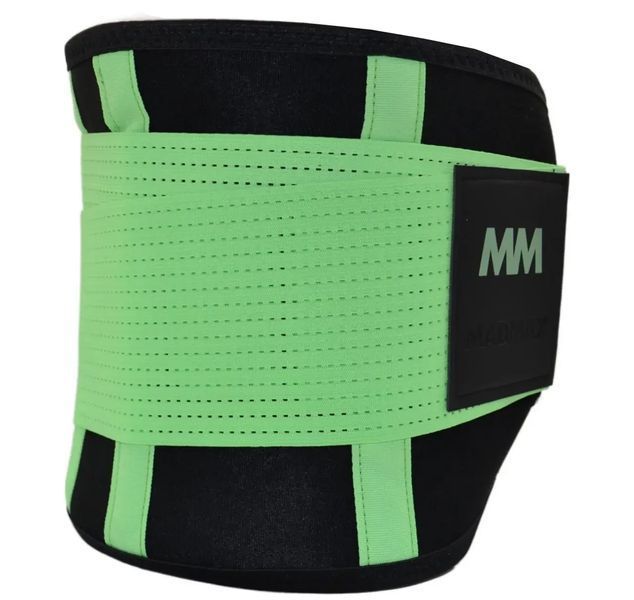 Пояс компресійний MadMax MFA-277 Slimming belt Black/neon green L MFA-277-GRN_L фото