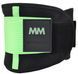 Пояс компресійний MadMax MFA-277 Slimming belt Black/neon green L MFA-277-GRN_L фото 3 купити онлайн