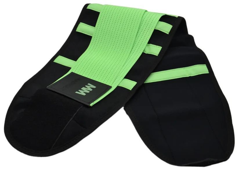 Пояс компресійний MadMax MFA-277 Slimming belt Black/neon green L MFA-277-GRN_L фото