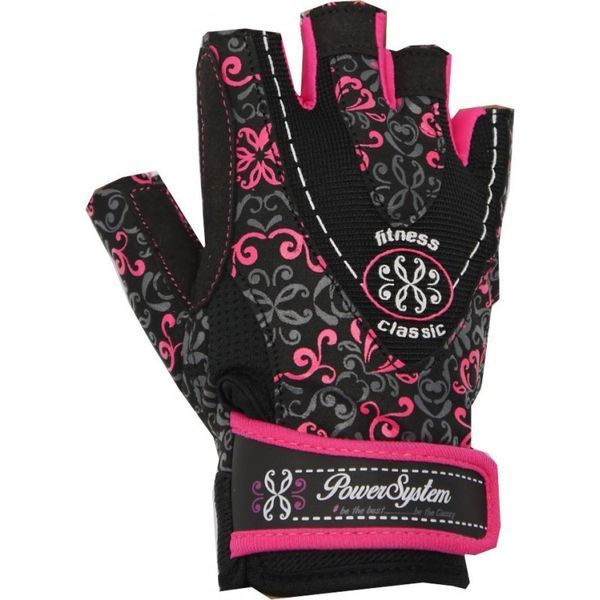 Рукавиці для фітнесу та важкої атлетики Power System Classy Жіночі PS-2910 Pink S PS_2910_S_Black/Pink фото