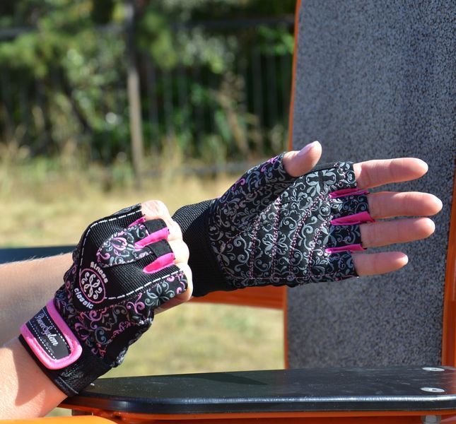 Рукавиці для фітнесу та важкої атлетики Power System Classy Жіночі PS-2910 Pink S PS_2910_S_Black/Pink фото