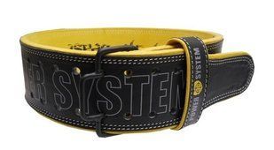 Пояс для важкої атлетики Power System Beast PS-3830 BlackYellow L PS-3830_L_Black-Yellow фото