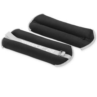 Обважнювачі-манжети для ніг та рук PowerPlay PP-4349 Ankle/Wrist Weights (2шт.*2 kg) (пара) Чорні PP_4349_Black_2 фото