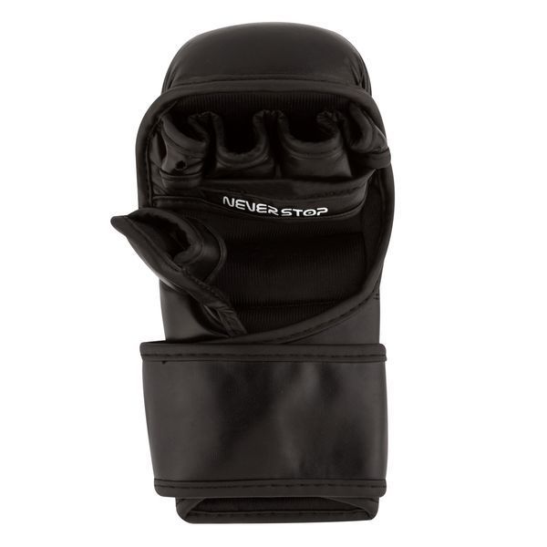 Рукавиці для MMA PowerPlay 3026 Чорні S PP_3026_S_Black фото