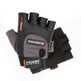 Рукавички для фітнесу Power System PS-2500 Power Plus Black/Grey XXL PS-2500_2XL_Black-grey фото