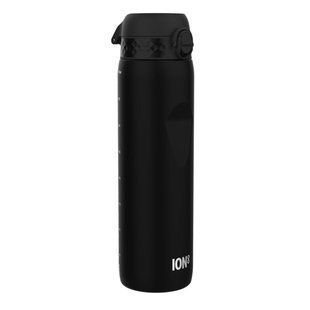 Пляшка для води багаторазова ION8&nbsp;1000 мл BPA Free Black I8RF1000BLK фото