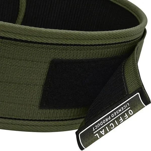 Пояс для важкої атлетики RDX RX1 Weight Lifting Belt Army Green L WBS-RX1AG-L фото