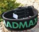 Пояс для важкої атлетики MadMax MFB-301 Suede Single Prong шкіряний BlackGreen L MFB-301_L фото 2 купити онлайн