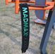 Пояс для важкої атлетики MadMax MFB-301 Suede Single Prong шкіряний BlackGreen L MFB-301_L фото 8 купити онлайн