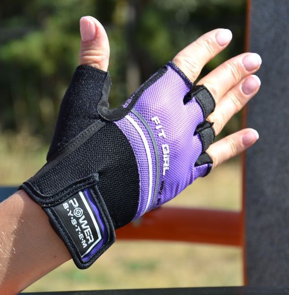 Рукавиці для фітнесу та важкої атлетики Power System Fit Girl Evo PS-2920 Purple XS PS_2920_XS_Purple фото