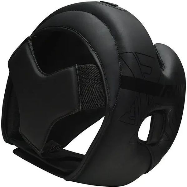 Боксерський шолом RDX F6 KARA Matte Black XL  + Капа у подарунок  HGR-F6MB-XL фото
