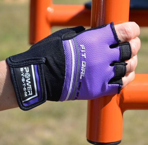 Рукавиці для фітнесу та важкої атлетики Power System Fit Girl Evo PS-2920 Purple XS PS_2920_XS_Purple фото