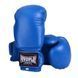 Боксерські рукавички тренувальні  PowerPlay 3004 сині 16 унцій PP_3004_16oz_Blue фото 2 купити онлайн