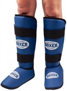 Захист гомілки та стопи для єдиноборств BOXER Элiт 2004-4 Синій Л 2004_blue_l фото