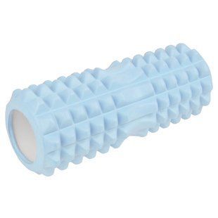 Масажний ролик роллер U-POWEX UP_1010 EVA foam roller 33x14см Type 2 Blue UP_1010_T2_Blue фото
