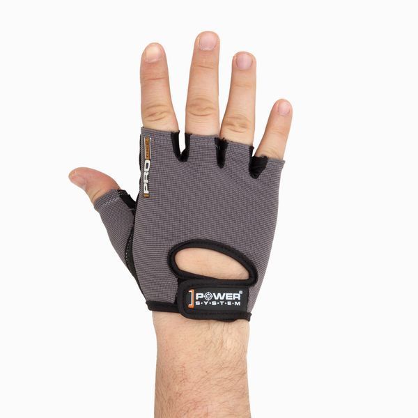 Рукавиці для фітнесу та важкої атлетики Power System Pro Grip PS-2250 Grey XL PS-2250_XL_Grey фото