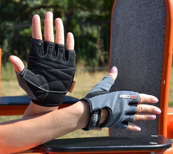 Рукавиці для фітнесу та важкої атлетики Power System Pro Grip PS-2250 Grey XL PS-2250_XL_Grey фото