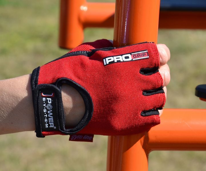 Рукавиці для фітнесу та важкої атлетики Power System Pro Grip PS-2250 Red S PS-2250_S_Red фото