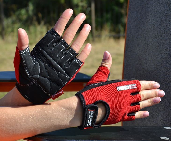 Рукавиці для фітнесу та важкої атлетики Power System Pro Grip PS-2250 Red S PS-2250_S_Red фото