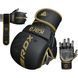Рукавиці для ММА RDX F6 KARA Matte Golden Plus L/XL GSR-F6MGL-L/XL+ фото 2 купити онлайн