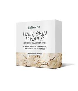 Втаміни Bio Tech Hair Skin & Nails 54 капс BT_HSN_54 фото