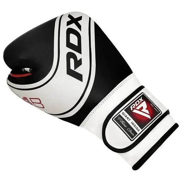 Боксерські рукавиці RDX 4B Robo Kids White/Black 6 унцій  + Капа у подарунок  JBG-4B-6oz фото