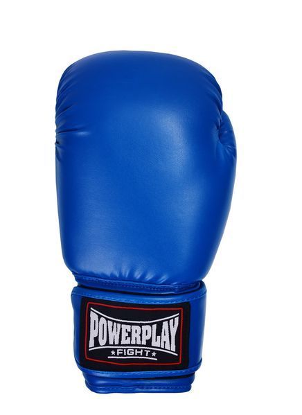 Боксерські рукавички тренувальні PowerPlay 3004 сині 14 унцій PP_3004_14oz_Blue фото