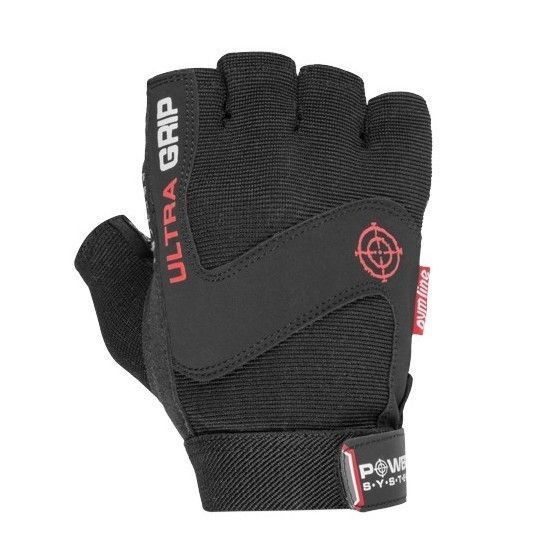 Рукавиці для фітнесу та важкої атлетики Power System Ultra Grip PS-2400 Black XS PS-2400_XS_Black фото