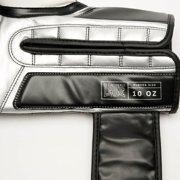 Боксерські рукавиці Leone GN208 ICONIC Black 10 унцій (бинти 4 м. в комплекті) GN208_Black_10oz фото
