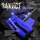 Боксерські рукавиці PowerPlay 3086 Matt Challenger Чорно-Сині 12 унцій PP_3086_12oz_Bl/Navy фото 4 купити онлайн