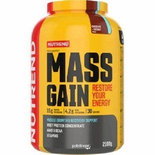Гейнер Nutrend Mass Gain 2.1 кг Nutrend_gain2 фото