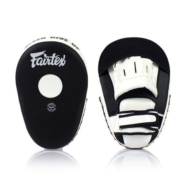 Лапи боксерські Fairtex FMV13 Black/White FMV13_Black/White фото