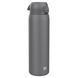 Пляшка для води багаторазова металева&nbsp;ION8&nbsp;1200 мл Stainless Steel Grey I8SS1000GRY фото 1 купити онлайн