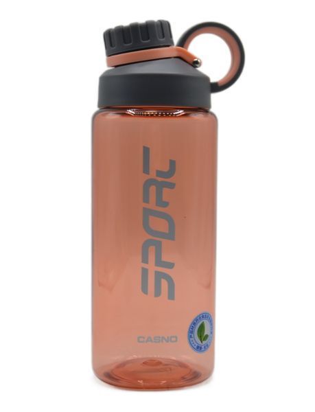 Пляшка для води багаторазова CASNO 800 мл KXN-1235 Помаранчева KXN-1235_Orange фото
