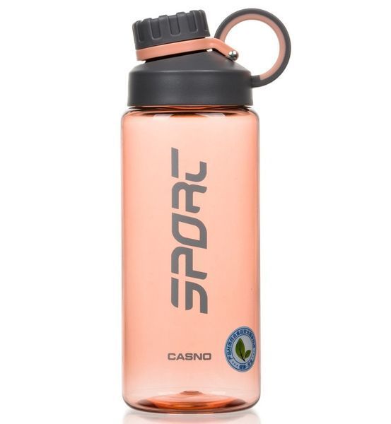 Пляшка для води багаторазова CASNO 800 мл KXN-1235 Помаранчева KXN-1235_Orange фото