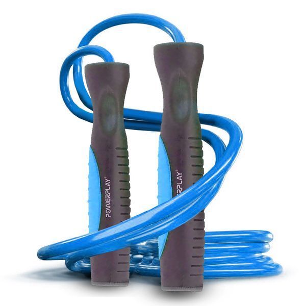 Скакалка універсальна  PowerPlay 4204 Блакитна 2,7 м  PP_4204_Blue фото