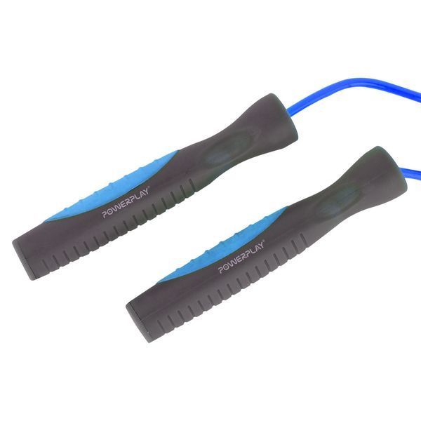 Скакалка універсальна  PowerPlay 4204 Блакитна 2,7 м  PP_4204_Blue фото