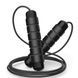 Скакалка швидкісна з протиковзкими ручками 4yourhealth Premium Skip Rope 3m на підшипниках з обтяжувачами 0156 4YH_0156_Black фото 2 купити онлайн