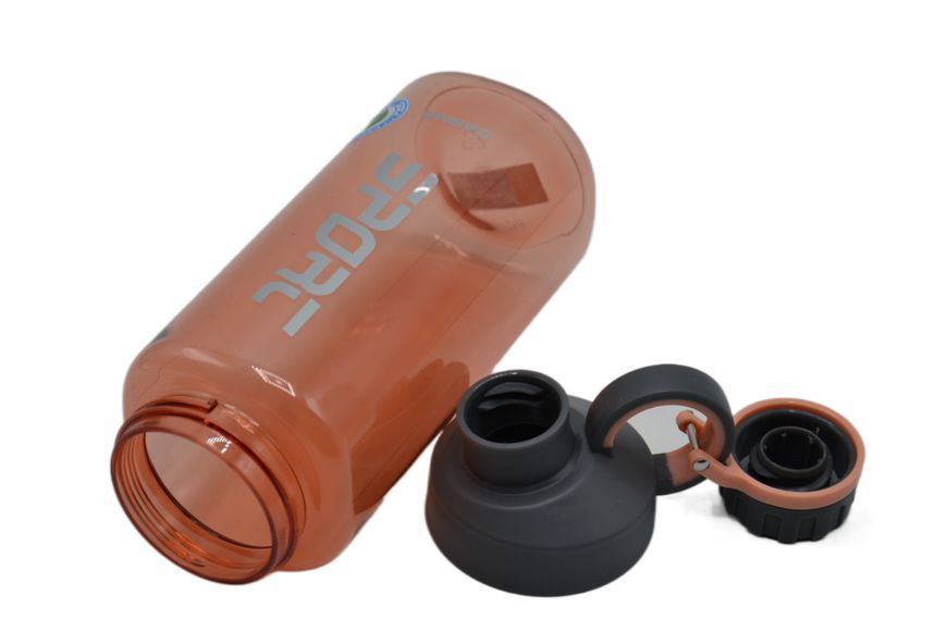 Пляшка для води багаторазова CASNO 800 мл KXN-1235 Помаранчева KXN-1235_Orange фото