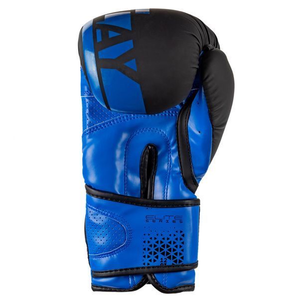 Боксерські рукавиці PowerPlay 3086 Matt Challenger Чорно-Сині 16 унцій PP_3086_16oz_Bl/Navy фото