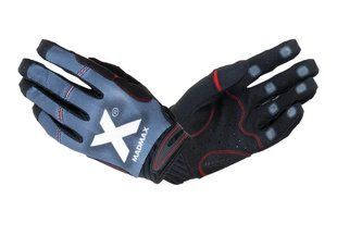 Рукавички для фітнесу MadMax MXG-102 X Gloves Black/Grey/White XXL MXG-102-GRY_XXL фото