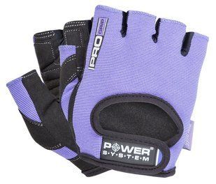 Рукавиці для фітнесу та важкої атлетики Power System Pro Grip PS-2250 жіночі Purple L PS-2250_L_Purple фото