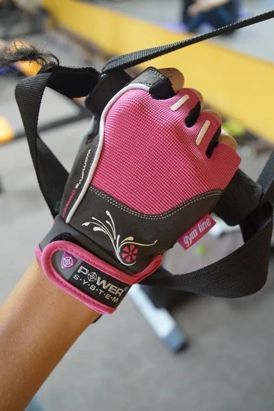 Рукавички для фітнесу Power System PS-2570 Woman&rsquo;s Power жіночі Pink M PS-2570_M_Pink фото
